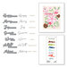 Spellbinders - Classic Christmas Collection - Glimmer Hot Foil Plates and Dies - Christmas Sentiments