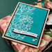 Spellbinders - Glimmering Flowers Collection - Glimmer Hot Foil Plate and Dies - Curved Everyday Sentiments