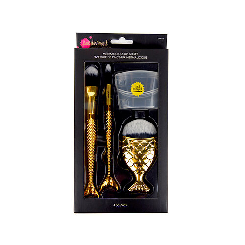 Spellbinders - Making Faces Collection - Brush Set - Mermalicious - 3 Piece