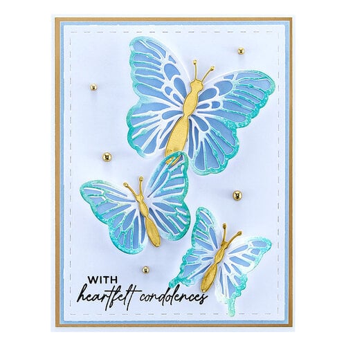 Spellbinders - Extended Cutting Plates - Teal , 2 Pack