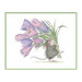 Spellbinders - House-Mouse Designs - Spring Collection - Cling Mounted Rubber Stamp - Bouquet for You