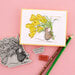Spellbinders - House-Mouse Designs - Spring Collection - Cling Mounted Rubber Stamp - Bouquet for You