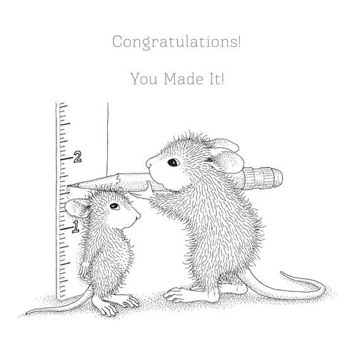Spellbinders - House-Mouse Designs - Everyday Collection - Cling Mounted Rubber Stamps - This Tall