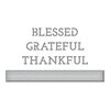 Spellbinders - Fall Traditions Collection - Etched Dies - Grateful Sentiment Steps