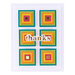 Spellbinders - Color Block Mini Shapes Collection - Etched Dies - Squares