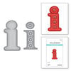 Spellbinders - Stitched Alphabet Collection - Etched Dies - Stitched I