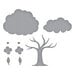 Spellbinders - Out and About Collection - Etched Dies - Flowering Tree