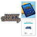 Spellbinders - Essentially Yours Sentiments Collection - Etched Dies - Layered Happy Birthday