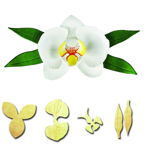 Spellbinders - Shapeabilities Collection - D-Lites Die - Orchid