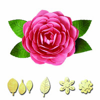 Spellbinders - Shapeabilities Collection - D-Lites Die - Camellia
