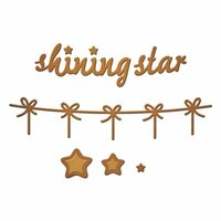 Spellbinders - D-Lites Die - Shinning Star
