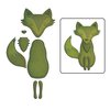 Spellbinders - Shapeabilities Collection - D-Lites Die - Forest Fox