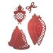 Spellbinders - Holiday Collection - D-Lites Die - Lattice Ornaments