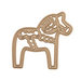 Spellbinders - Folk Art Collection - Shapeabilities Dies - Dala Horse