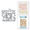 Spellbinders - Happy Collection - Shapeabilities Dies - Etched Dies - We Bring Happy Wishes