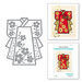 Spellbinders - Destination Japan Collection - Etched Dies - Kimono
