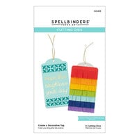 Spellbinders - Inspired Basics Collection - Etched Dies - Create A Decorative Tag