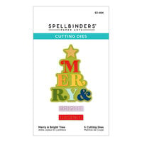 Spellbinders - Merry And Bright Collection - Etched Dies - Merry and Bright