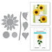 Spellbinders - Serenade Of Autumn Collection - Etched Dies - Sunflower Serenade