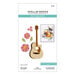 Spellbinders - Bibi's Musical Notes Collection - Etched Dies - Mini Guitar