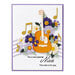Spellbinders - Bibi's Musical Notes Collection - Etched Dies - Mini Guitar