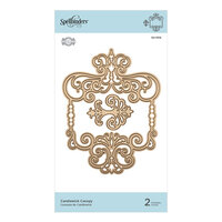 Spellbinders - Candlewick Sampler Collection - Etched Dies - Canopy