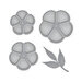 Spellbinders - 3D Vignette Mini Album Collection - Shapeabilities Dies - Sweet Cottage Flowers