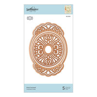 Spellbinders - Flourished Fretwork Collection - Etched Dies - Oval Coronet