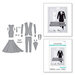 Spellbinders - Wedding Season Collection - Etched Dies - Wedding Dress and Tux