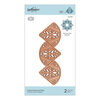 Spellbinders - Dimensional Doily Collection - Etched Dies - Pointed Harmony Doily