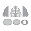 Spellbinders - Picot Petite Collection - Etched Dies - Bed of Lace