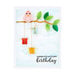Spellbinders - Birdhouses Through The Seasons Collection - Etched Dies - Sweet Birds On A Branch