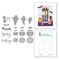 Spellbinders - Open House Collection - Halloween - Etched Dies - Open House Boo!
