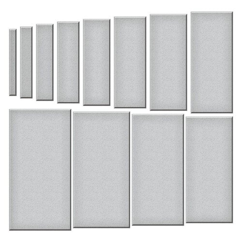 Spellbinders - Precision Layering Basics Collection - Etched Dies - Mini Slimline B