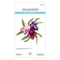 Spellbinders - Garden Favorites Collection - Etched Dies - Bearded Iris