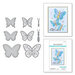 Spellbinders - Bibi's Butterflies Collection - Etched Dies - Delicate Butterflies