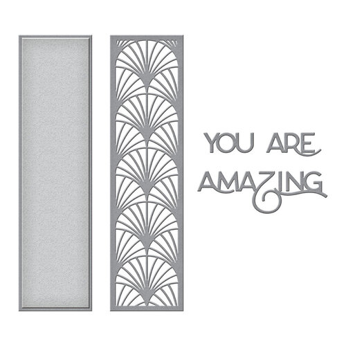 Spellbinders - The Right Words Collection - Etched Dies - You're Amazing