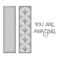 Spellbinders - The Right Words Collection - Etched Dies - You're Amazing