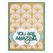 Spellbinders - The Right Words Collection - Etched Dies - You're Amazing