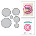 Spellbinders - Nestabilities Collection - Etched Dies - Classic Scalloped Circles