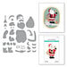 Spellbinders - Classic Christmas Collection - Etched Dies - Santa's Here