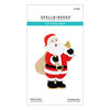 Spellbinders - Classic Christmas Collection - Etched Dies - Santa's Here