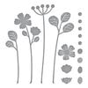 Spellbinders - Sealed For Summer Collection - Etched Dies - Blooming Stems