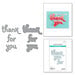 Spellbinders - Out and About Collection - Etched Dies - Thank You and For You