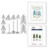 Spellbinders - Simon Hurley - Timeless Trees Collection - Etched Dies - Whimsical Bottle Brush