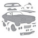 Spellbinders - Classic Road Legends Collection Collection - Etched Dies - Muscle Car