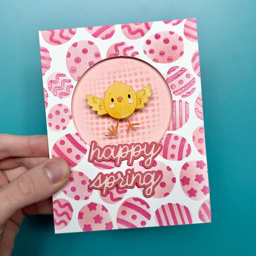 Spellbinders - Simon Hurley - Happy Spring Collection - Etched Dies - Spring Chicks