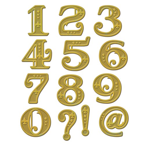 Spellbinders - Shapeabilities Collection - Die - Victorian Numbers