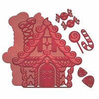 Spellbinders - Holiday Collection - Christmas - Shapeabilities Die - Gingerbread House