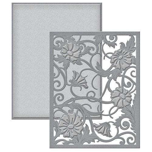 Spellbinders - Renaissance Collection - Card Creator - Die - Acanthus Leaf